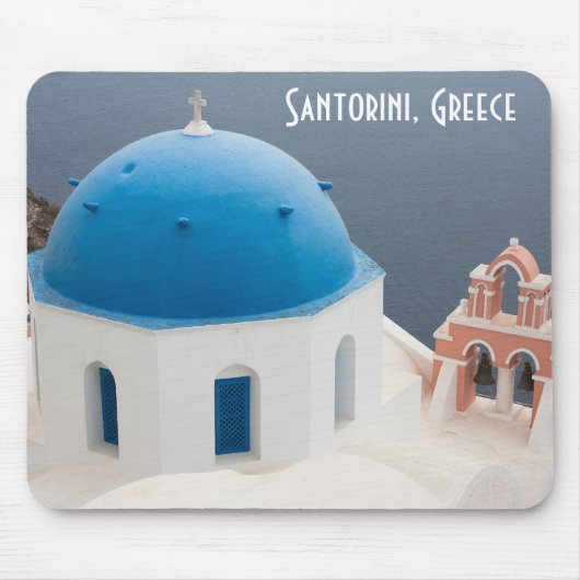 Santorini Mousepad Muismat (Voorkant)