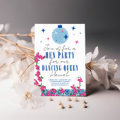 Santorini Musical Bougainvillea Hen Party Kaart