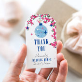 Santorini Musical Bougainvillea vrijgezellenfeest Cadeaulabel