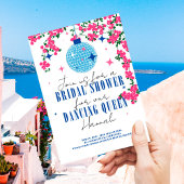 Santorini Musical Bougainvillea vrijgezellenfeest Kaart