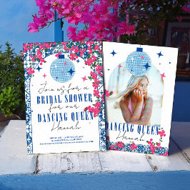 Santorini Musical Bougainvillea vrijgezellenfeest Kaart