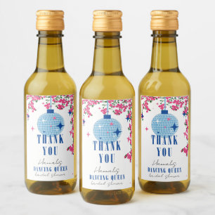 Santorini Musical Bougainvillea vrijgezellenfeest Wijn Etiket