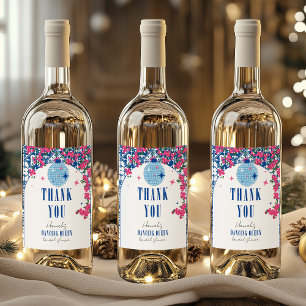 Santorini Musical Bougainvillea vrijgezellenfeest Wijn Etiket