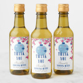 Santorini Muzikale Bougainvillea bruidsfeest Wijn Etiket (Flessen)