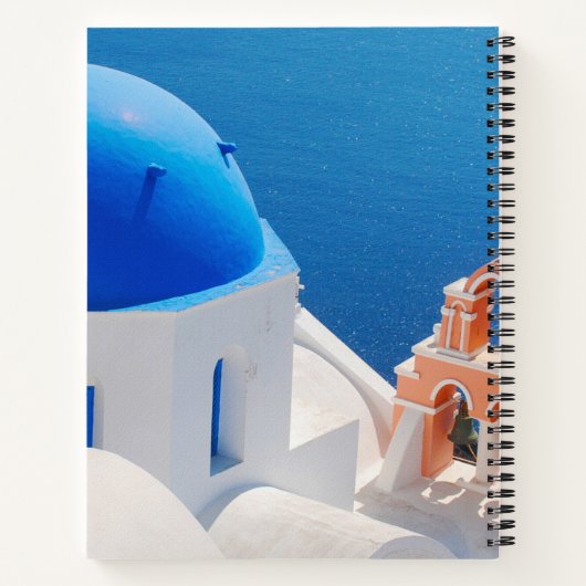 Santorini Notitieboek (Achterkant)