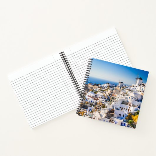 Santorini Notitieboek (Binnen)