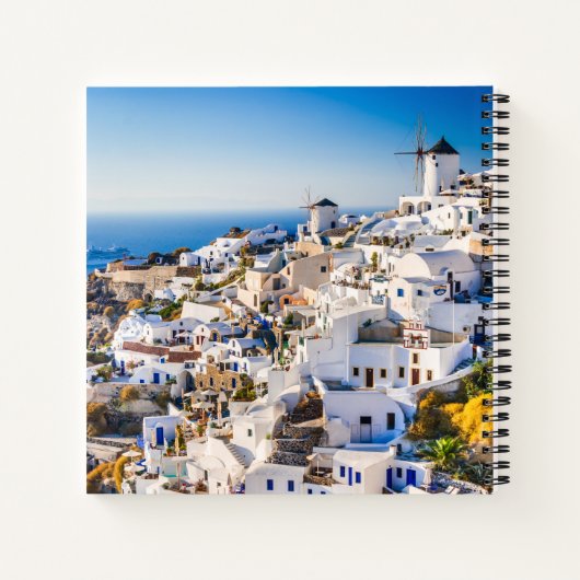 Santorini Notitieboek (Achterkant)