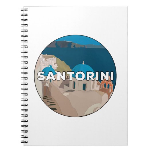 Santorini Notitieboek (Voorkant)