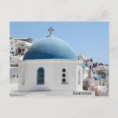 Santorini Oia Church Briefkaart (Voorkant)