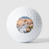 Santorini Oia Golfballen (Voorkant)