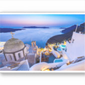 Santorini Oia Greece Sticker (Voorkant)