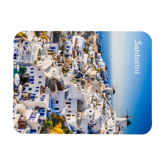 Santorini, Oia Magneet (Horizontaal)