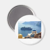Santorini_Oia Magneet (Voorkant / Achterkant)