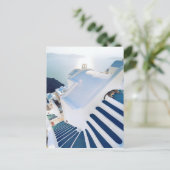 Santorini Oia Steps, Griekenland Briefkaart (Staand voorkant)
