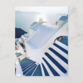 Santorini Oia Steps, Griekenland Briefkaart (Voorkant)