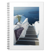 Santorini Oia Steps, Griekenland Notitieboek (Voorkant)