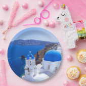 Santorini Papieren Bordje (Feest)