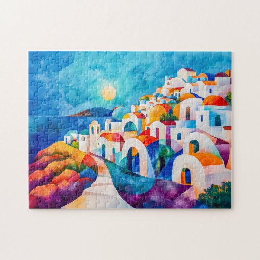 Santorini Pathway to the Sea Legpuzzel (Horizontaal)
