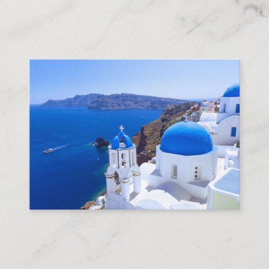 Santorini Plaatskaartje (Voorkant)