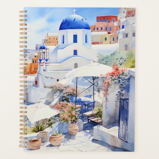 Santorini Planner (Voorkant)