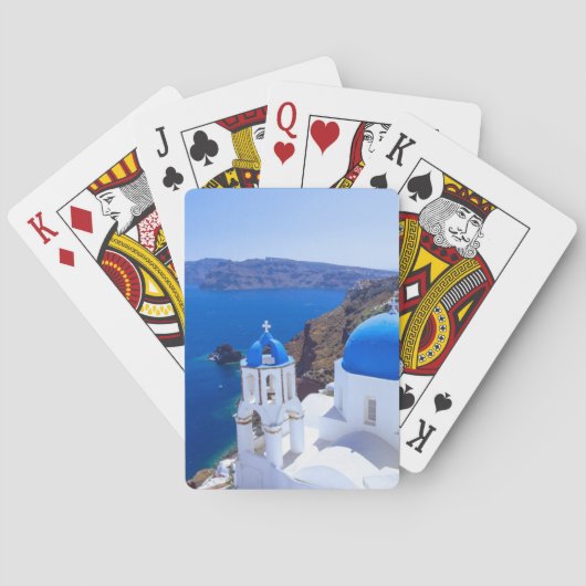 Santorini Pokerkaarten (Achterkant)