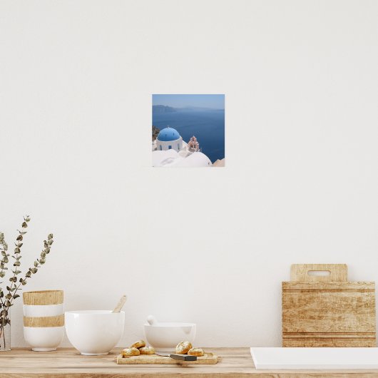 Santorini Poster (Keuken)