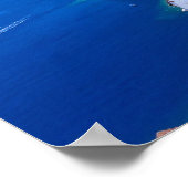 Santorini Poster (Hoek)