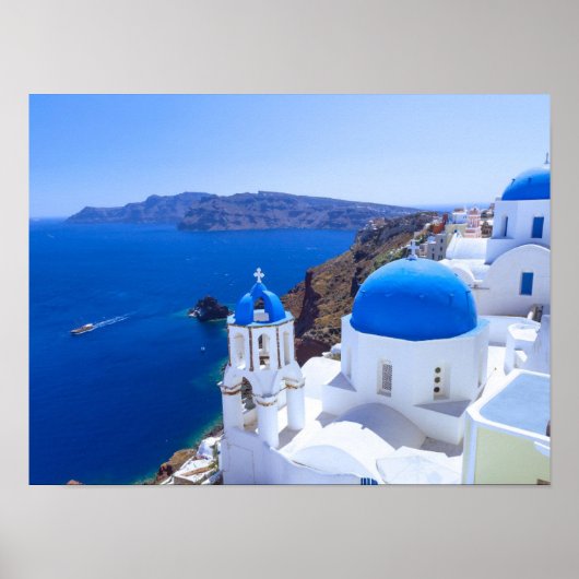 Santorini Poster (Voorkant)