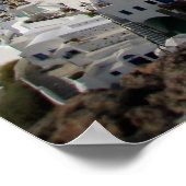 Santorini Poster (Hoek)