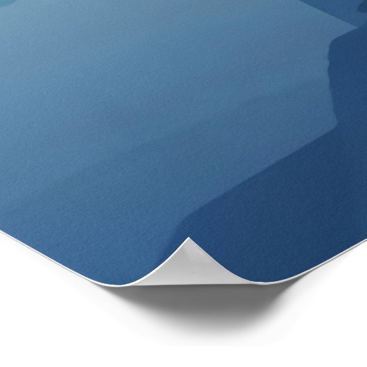 Santorini Poster (Hoek)