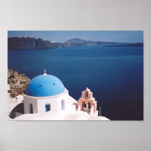 Santorini Poster (Voorkant)