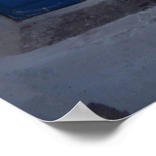 Santorini Poster (Hoek)