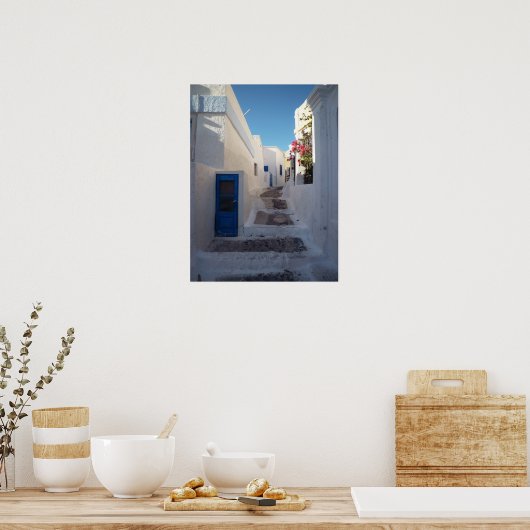 Santorini Poster (Keuken)