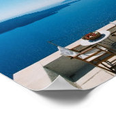 Santorini Poster (Hoek)