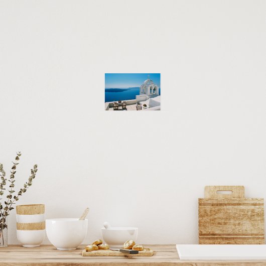 Santorini Poster (Keuken)