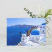 Santorini Programmakaart (Staand voorkant)