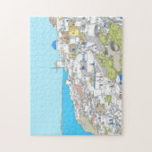 Santorini Puzzle Legpuzzel (Verticaal)