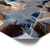 Santorini - Reis door de tijd Poster (Hoek)
