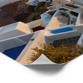 Santorini - Reis door de tijd Poster (Hoek)