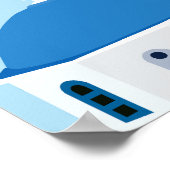 Santorini Reizen Griekenland Poster (Hoek)