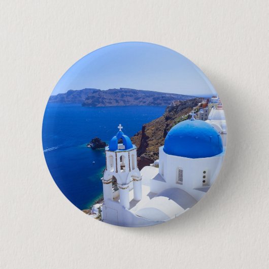 Santorini Ronde Button 5,7 Cm (Voorkant)
