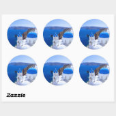 Santorini Ronde Sticker (Vel)
