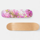 Santorini Roze Bloemdromen #1 #wall #art Persoonlijk Skateboard (Horizontaal)