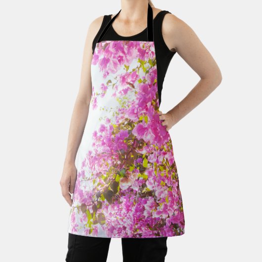 Santorini Roze Bloemdromen #1 #wall #art Schort (Insitu)