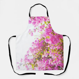 Santorini Roze Bloemdromen #1 #wall #art Schort