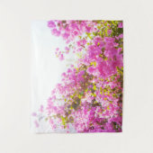 Santorini Roze Bloemdromen #1 #wall #art Wandkleed (Voorkant)