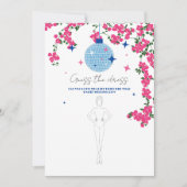 Santorini Roze bruids Raad de jurk Spelkaart Kaart (Voorkant)