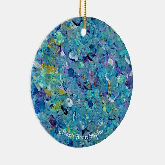 Santorini Seaglass Ornament (Rechts)