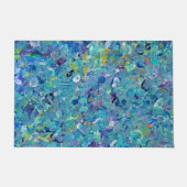 Santorini Seaglass Outdoor Rug Deurmat (Voorkant)