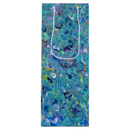 Santorini Seaglass Wine Gift Bag Wijn Cadeautas